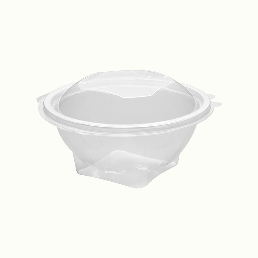 RePlay™ rPET Hinged Lid Round Containers
