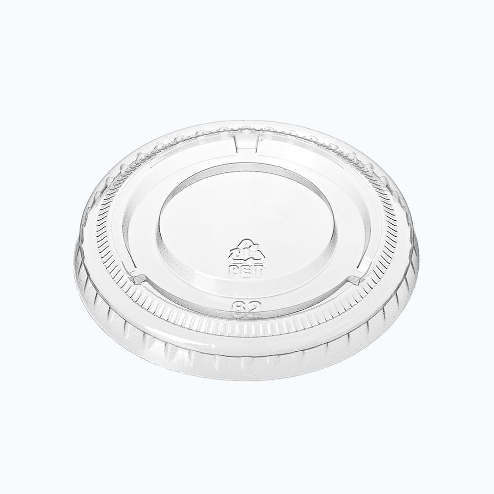 ClearVision™ PET Flat Lid for Portion Cups