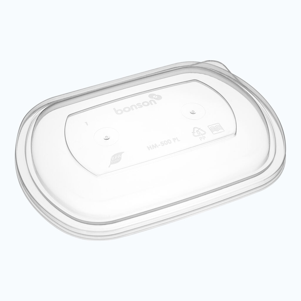 Homeal™ PP Raised Lids for Oval Containers